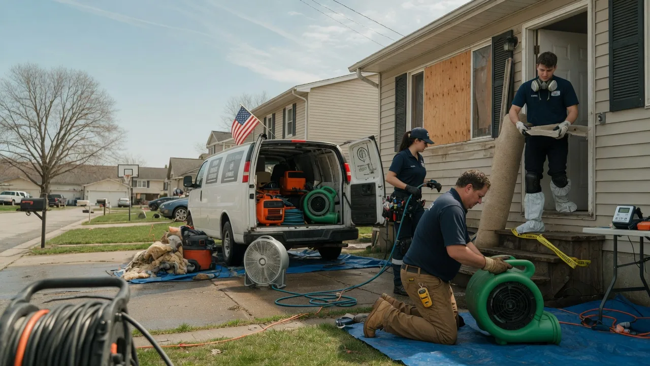 Water Damage Restoration in Sherrill, AR near me